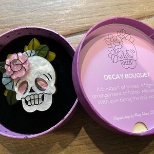 Erstwilder Decay Bouquet collectible brooch in original box